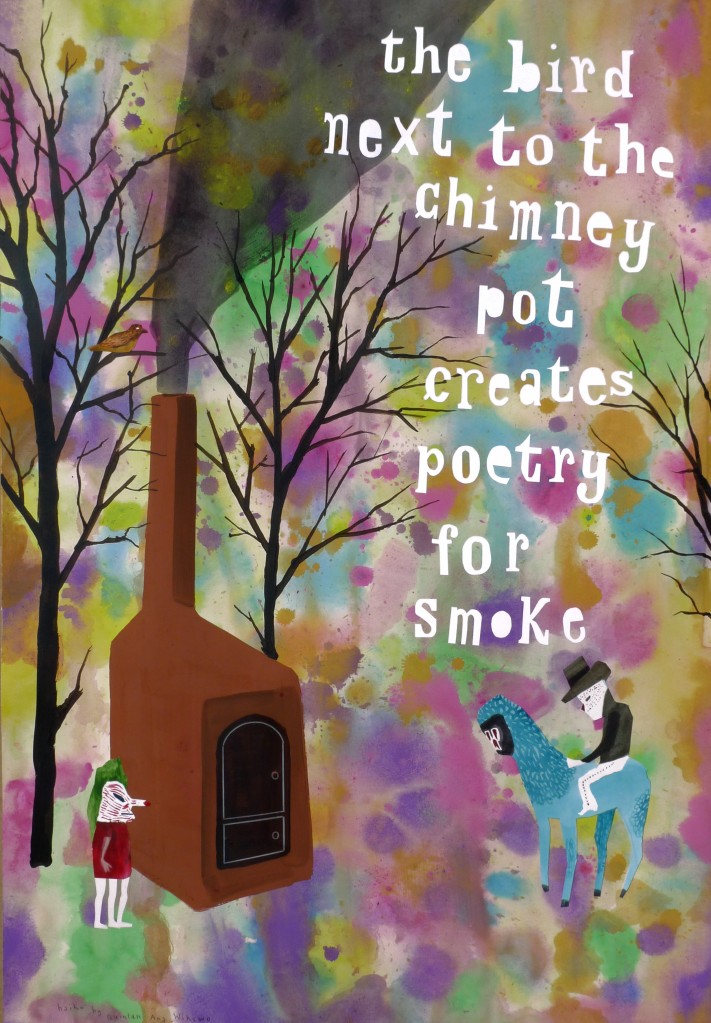 Poetry for Smoke  (c) Paetrick Schmidt (image) (c) Quintan Ana Wikswo (text)